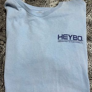 Men’s Hey Bo Short Sleeve T-Shirt. Size Large.